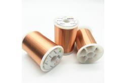 China 2uew155 0.02mm Enamel Coated Copper Wire Solderable Polyurethane supplier