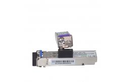 China TX1490/RX1550nm WDM Bidi Sfp Transceiver , Up To 160km Bidirectional Fiber Optic Transceiver supplier