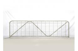 China Anti Crrosion Steel Field Gates , Welded Wire Mesh Steel Farm Fence Gate supplier