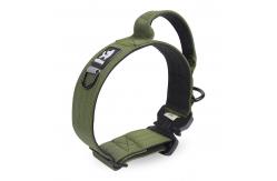 China Tactical Dog Collars And Leashes For Medium To Large Dogs In Black supplier