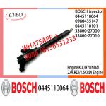 BOSCH injetor 0445110064 0986435147 Diesel Common Rail Injector 0445110064 0986435147 for KIA/HYUNDAI 2.0CRDi/1.5CRDi for sale
