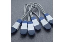 China Plastic Embossed Zipper Slider Puller For Handbag supplier