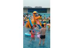China Double Flume Mini Pool Slide Fiberglass Children Swimming Pool Dog Slide Anti UV supplier