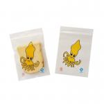 Personalized LDPE Frozen Food Packaging Bag Flat Zipper Freezer Bag Gravure Printing for sale
