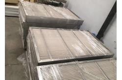 China Custom Fabricated PP Vane Pack Mist Elimiantor With Stainless Steel Frame supplier