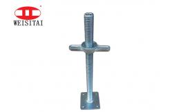 China 20# Steel Seamless Hollow Adjustable Base Jack For Scaffolding supplier