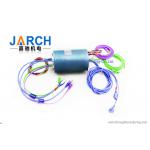 2 ~ 24 Circuits Signal USB Ethernet slip ring Anti - jamming Aluminium Alloy for sale