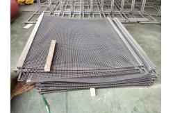 China 65mn Hooked Vibrating Screen Mesh For Quarry Stone Crusher supplier