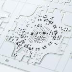 White Ink PCBA SMT Flame Retardant 4 Single And Double Sided PCB