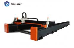 China 2400x400cm Metal Fiber Laser Cutting Machine With IPG Laser Source supplier