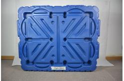 China Heavy duty cheap euro ustomizable blow molding plastic pallet for shipping supplier