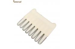 China Plastic Queen Rearing Beekeeping Bee Grafting Pen Royal Jelly with 8 Teeth supplier
