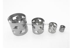 China 9mm 38mm Metal Pall Ring Easily Wettable Random Packing supplier