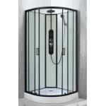 Stylish Shower Room And Black Frame With Tray And Roof For Modern for sale