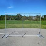 6ftx10ft Galvanised Powder Coated CanadaTemporary Fencing For Construction Site