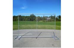 China 6ftx10ft Galvanised Powder Coated CanadaTemporary Fencing For Construction Site supplier