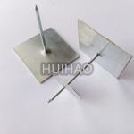 2-1/2 Galvanized Steel Rock Wool Insulation Stick Pins With Washers