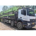 Shacman Green Used Concrete Pump Truck 12940ml For Smooth Distribution for sale