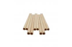 China Custom Bamboo Drinking Straw 100% Natural Biodegradable Minor Caliber 20cm Reusable Straws supplier