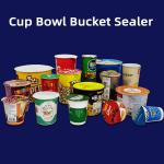 Desktop Cup Sealing Machine Fully Automatic Space Saving Customized Sealing Diameter for sale