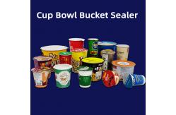 China Desktop Cup Sealing Machine Fully Automatic Space Saving Customized Sealing Diameter supplier