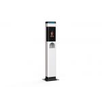 Non Contact Temperature Monitoring Kiosk Hand Disinfection Face Recognition All In One for sale