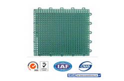 China Multi Functional PP Rubber Interlocking Gym Floor Mats No Smell supplier