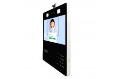 China 13 Inch IPS LCD Screen Walk Through Temperature Scanner Kids AI Face Recognition supplier