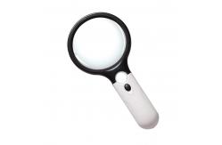 China Mini 3X 45X Portable Electronic Magnifier , Visual Handheld Magnifier With Light supplier