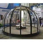 Camping Round Dome Large Aluminum Profiles Weather Resistant for sale