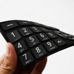 Flexible Flame Retardant Rubber Keypad Membrane Switch Ozone Resistant
