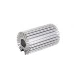 Durable Silvery Anodized Aluminum Heatsink Extrusion Profiles For Led Light for sale