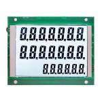 STN Blue LCD Module 6H Wide Temperature Wide Temperature Fuel Dispenser Monitor With PCB for sale