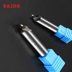 Acrylic machining Tool Finishing V-shaped Diamond Engraving Cutter Acrylic Trimming Machine Tools for sale