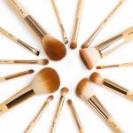 Eco Friendly light weight Jessup Bamboo Brushes For Eye And Face