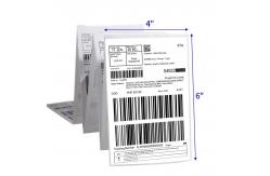 China Eco Friendly Adhesive Label Roll Compostable Custom Thermal Transfer Labels supplier