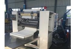 China N Folding Hand Paper Towel Converting Machine / PLC Towel Making Machine supplier