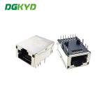 Integrated Filter RJ45 Shielded Connector With Light Shield 8P12C for sale