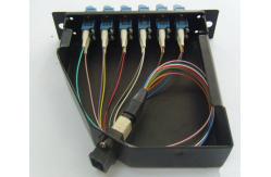 China Single Mode MTP / MPO Patch Panel Duplex LC Fiber Patch Panel supplier