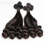 Real Indian Funmi Virgin Hair , Remy Human Hair Weave For Black Women for sale