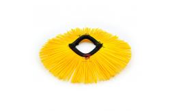 China Customized Plastic Material Street Sweeper Brush For Road Cleaning supplier