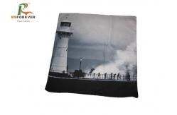 China Custom Printed Fancy Grey Square Pillow Cases Polyester No Fading Various Designs supplier
