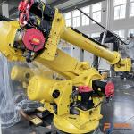 Second Hand 6 Axis Industrial Robot FANUC 2000iB 125L Palletizing Handling Manipulator for sale
