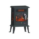 Master Flame Electric Fireplace Indoor Freestanding Mantel Heater 1500W for sale