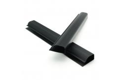 China G Channel PC Profile Square Duct PVC Cable Trunking Profile supplier