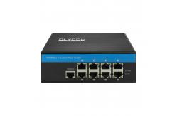 China Gigabit 8 Port Industrial Smart Managed Ethernet Switch SNMP CLI Managed DC12V supplier