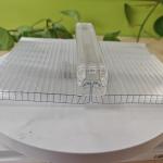 Four-Layer U-Lock Polycarbonate Sheet for Thermal Insulation Roofing for sale
