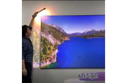 China PET Fresnel UST Screen 100 inch Ambient Light Rejecting Screens Customized supplier