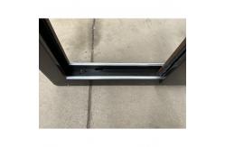 China Frame Black PVC Double Glazed Upvc Sliding Sash Windows Customizable supplier