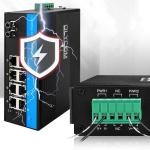 Industrial POE Gigabit Smart Ethernet Managed Switch With 1 ST Port for sale